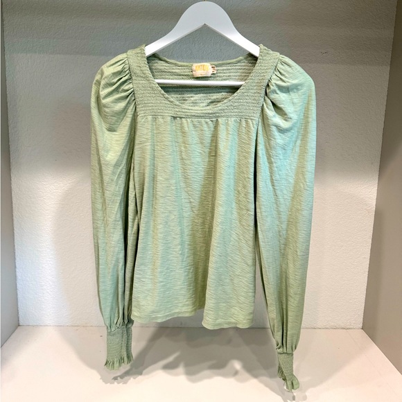 Abigail Festival Tee - Nation LTD - Color Pistachio - Picture 5 of 8